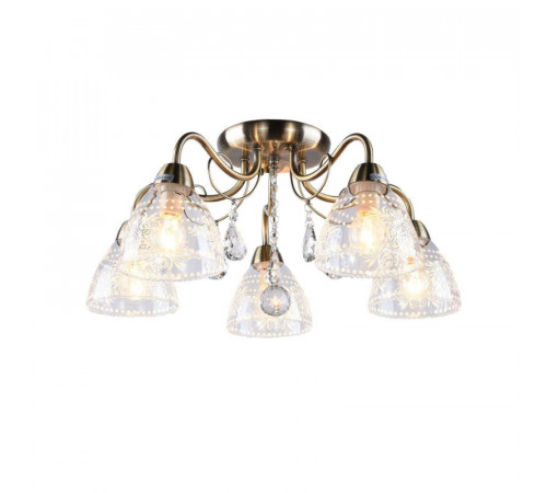 Потолочная люстра Arte Lamp Rugiada A1658PL-5AB Потолочная люстра Arte Lamp Rugiada A1658PL-5AB