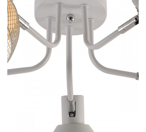 Потолочная люстра Reluce 01581-0.3-05 WH+CR Потолочная люстра Reluce 01581-0.3-05 WH+CR