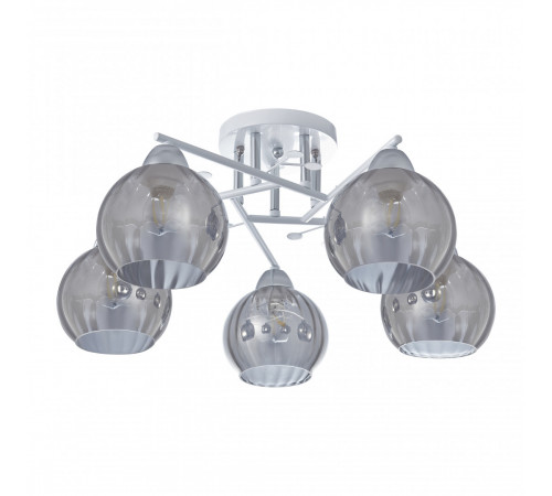 Потолочная люстра Arte Milano Amalfi 326508/5 WH+CR Потолочная люстра Arte Milano Amalfi 326508/5 WH+CR