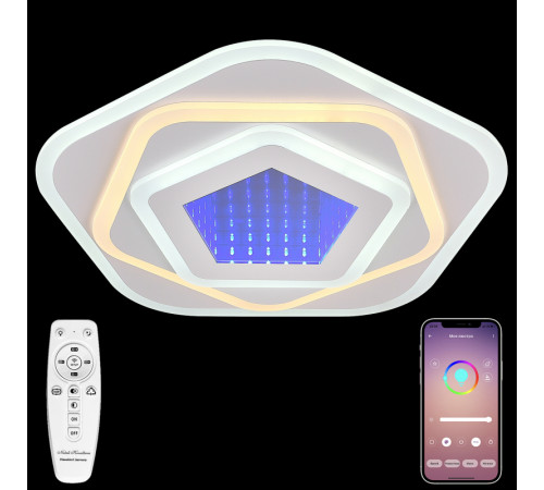 Потолочная люстра Natali Kovaltseva Midnight RGB HIGH-TECH LED LAMPS 82034 Потолочная люстра Natali Kovaltseva Midnight RGB HIGH-TECH LED LAMPS 82034