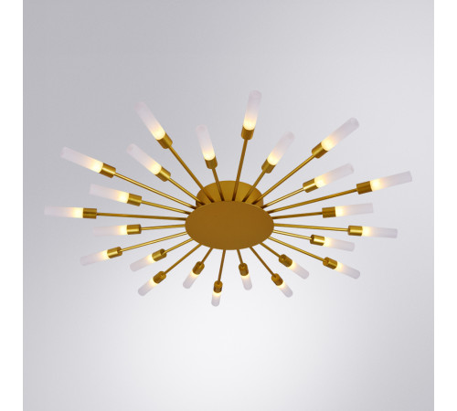 Потолочная люстра Arte Lamp Maple A1276PL-24GO Потолочная люстра Arte Lamp Maple A1276PL-24GO