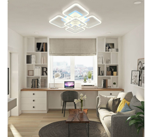 Потолочная светодиодная люстра Natali Kovaltseva Spektr LED LAMPS 81138 Потолочная светодиодная люстра Natali Kovaltseva Spektr LED LAMPS 81138