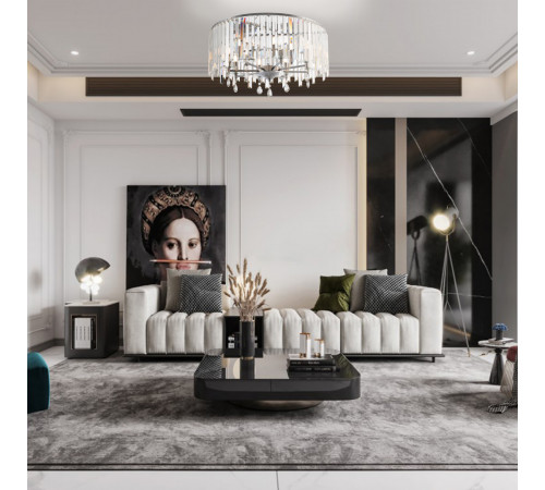 Потолочная люстра Arte Milano Sorrento 372509/8/590 CR Потолочная люстра Arte Milano Sorrento 372509/8/590 CR