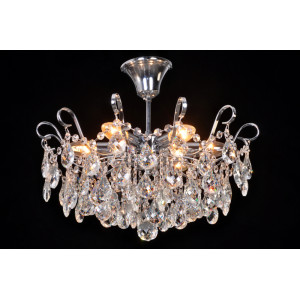 Потолочная люстра Natali Kovaltseva HAPPY DIAMONDS I 11546/6C CHROME
