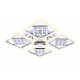 Потолочная светодиодная люстра Ambrella Light Acrylica Ice FA288