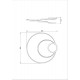 Потолочная люстра Arte Lamp Millo A3893PL-30BK