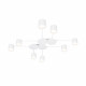 Потолочная люстра Arte Lamp Legacy A8024PL-8WH