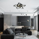Потолочная люстра Natali Kovaltseva INNOVATION STYLE 83002 BLACK