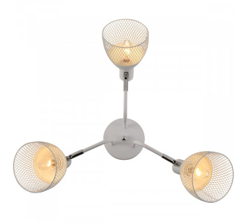 Потолочная люстра Reluce 01581-0.3-03 WH+CR Потолочная люстра Reluce 01581-0.3-03 WH+CR