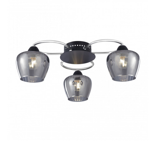 Потолочная люстра Arte Milano Amalfi 321508/3 CR+BK Потолочная люстра Arte Milano Amalfi 321508/3 CR+BK