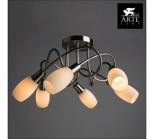 Потолочная люстра Arte Lamp A4591PL-6SS Потолочная люстра Arte Lamp A4591PL-6SS