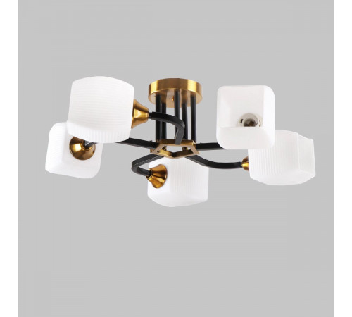 Потолочная люстра IMEX MD.52009-5-S-BK+GAB Потолочная люстра IMEX MD.52009-5-S-BK+GAB