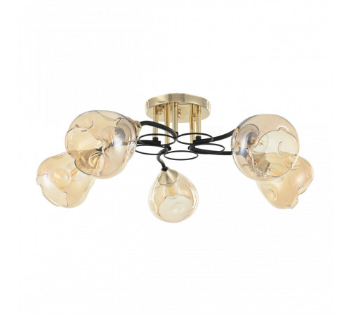 Потолочная люстра Arte Milano Amalfi 324106/5 FG+BK Потолочная люстра Arte Milano Amalfi 324106/5 FG+BK