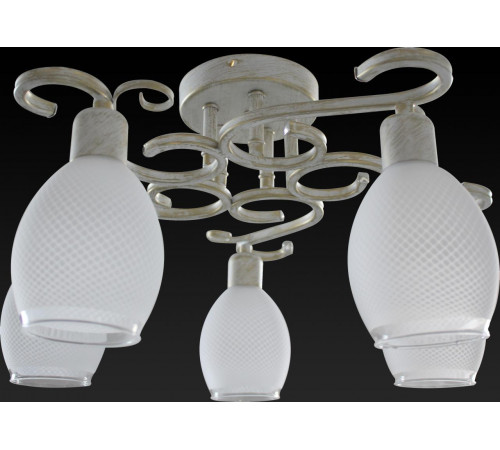 Потолочная люстра Toplight Loretta TL7360X-05WG Потолочная люстра Toplight Loretta TL7360X-05WG
