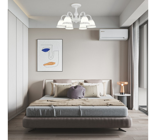 Потолочная люстра Arte Milano 347410/6 WT+SL