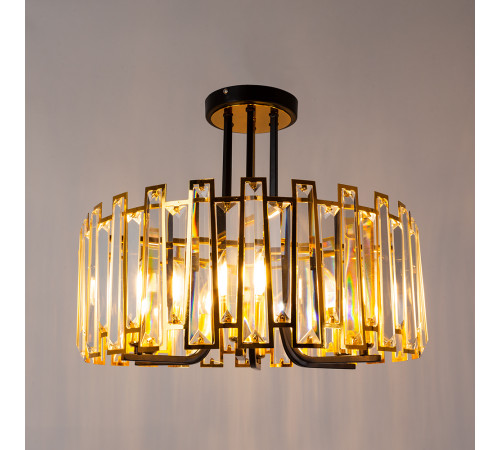 Потолочная люстра Arte Lamp Amber A1028PL-6BK Потолочная люстра Arte Lamp Amber A1028PL-6BK