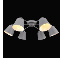 Накладная люстра Natali Kovaltseva SIMPLY 75099/6C STAIN GRAY