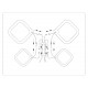 Потолочная люстра Ambrella Light Acrylica Original FA3822
