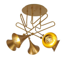 Потолочная люстра Mantra Jazz Pintura Oro 6352