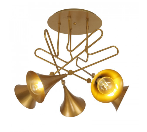 Потолочная люстра Mantra Jazz Pintura Oro 6352