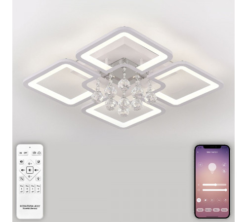 Потолочная люстра Natali Kovaltseva Cascade LED LAMPS 81157 Потолочная люстра Natali Kovaltseva Cascade LED LAMPS 81157