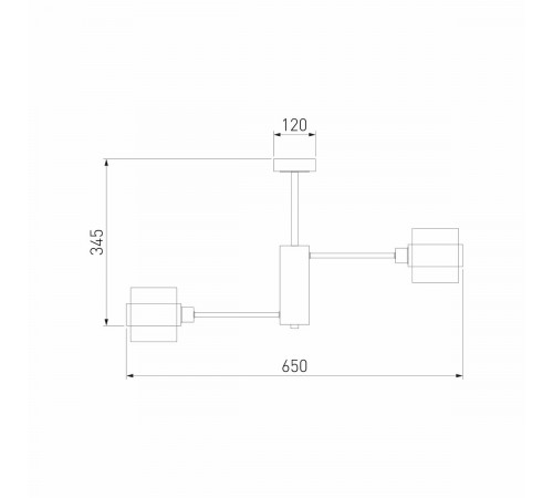 Потолочная люстра Eurosvet Arcada 70127/6 черный Потолочная люстра Eurosvet Arcada 70127/6 черный