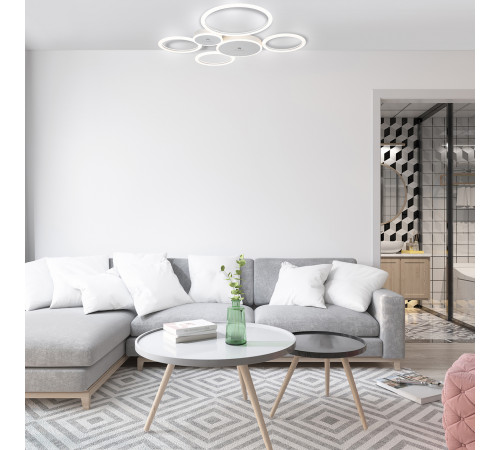 Потолочная люстра Escada Saturn 10268/6LED White