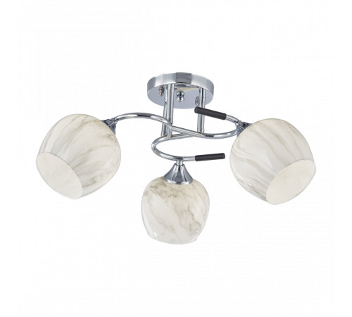 Потолочная люстра Arte Milano Amalfi 327985/3 CR+BK Потолочная люстра Arte Milano Amalfi 327985/3 CR+BK