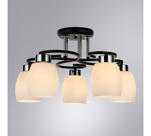 Потолочная люстра Arte Lamp Krit A4505PL-5BK Потолочная люстра Arte Lamp Krit A4505PL-5BK