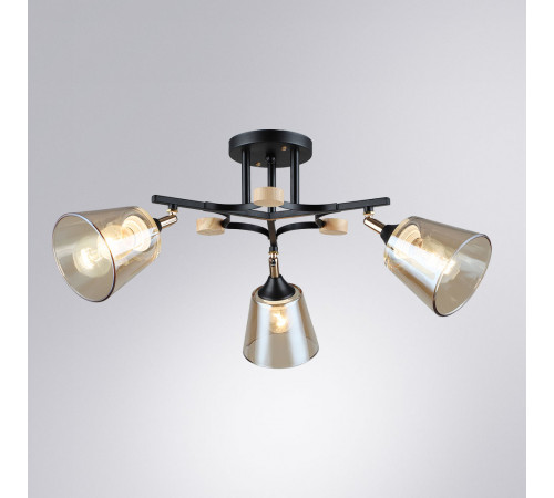 Потолочная люстра Arte Lamp Glassy A5078PL-3BK Потолочная люстра Arte Lamp Glassy A5078PL-3BK