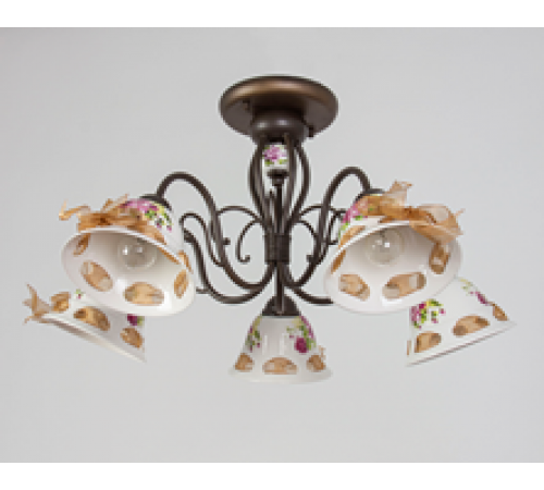 Потолочная люстра Abrasax Emilia MDK9424/5B Coffee Потолочная люстра Abrasax Emilia MDK9424/5B Coffee