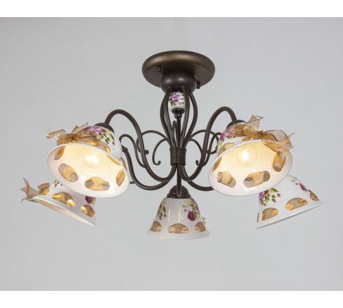 Потолочная люстра Abrasax Emilia MDK9424/5B Coffee Потолочная люстра Abrasax Emilia MDK9424/5B Coffee