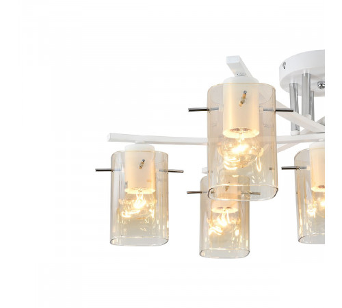 Потолочная люстра Escada Iberis 1101/7P White Потолочная люстра Escada Iberis 1101/7P White