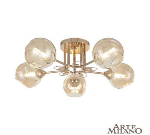 Потолочная люстра Arte Milano Amalfi 327206/5 FG Потолочная люстра Arte Milano Amalfi 327206/5 FG