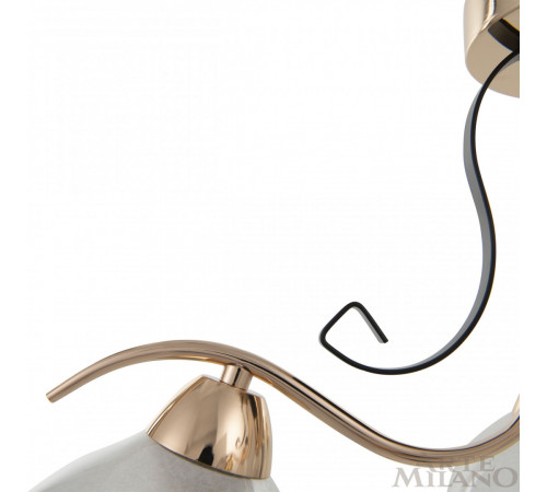 Потолочная люстра Arte Milano Amalfi 323306/5 FG+BK Потолочная люстра Arte Milano Amalfi 323306/5 FG+BK