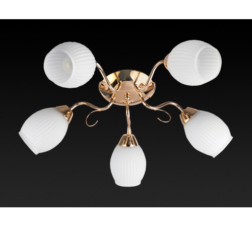 Потолочная люстра Toplight Kristin TL3520X-05FG Потолочная люстра Toplight Kristin TL3520X-05FG