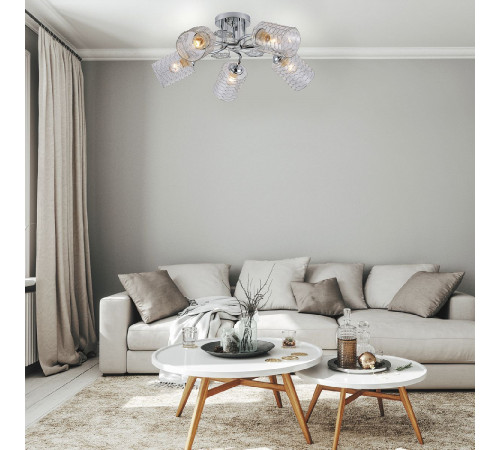 Потолочная люстра Escada Weigela 1113/5PL Потолочная люстра Escada Weigela 1113/5PL