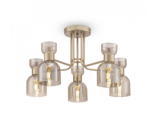Потолочная люстра Freya Isla FR5094PL-05G Потолочная люстра Freya Isla FR5094PL-05G