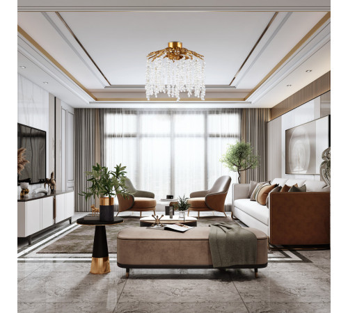 Потолочная люстра Arte Milano 23312.360.3.G9.D IB