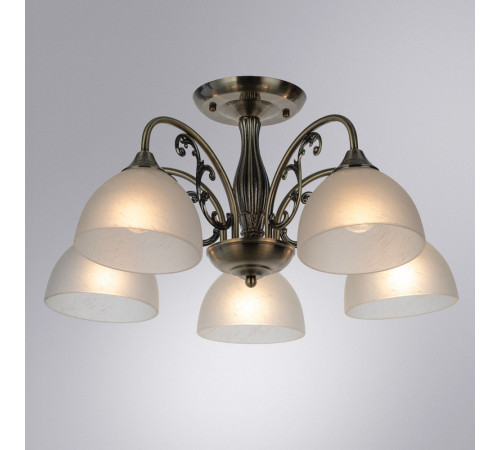 Потолочная люстра Arte Lamp Spica A3037PL-5AB Потолочная люстра Arte Lamp Spica A3037PL-5AB