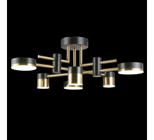 Потолочная люстра Natali Kovaltseva LED LAMPS 81368 GOLD BLACK