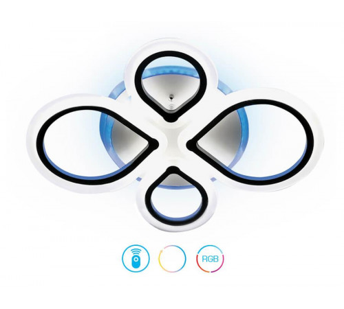 Потолочная светодиодная люстра Ambrella Light Acrylica Original FA520