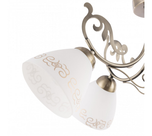 Потолочная люстра Arte Milano 341900/5 AB Потолочная люстра Arte Milano 341900/5 AB