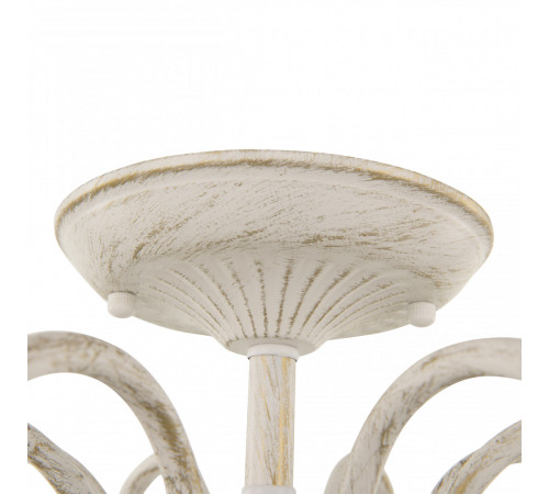 Потолочная люстра Arte Milano 340800/8 WT+G Потолочная люстра Arte Milano 340800/8 WT+G