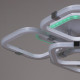 Потолочная люстра Reluce 06321-3.3-05 WH+CR (RGB)