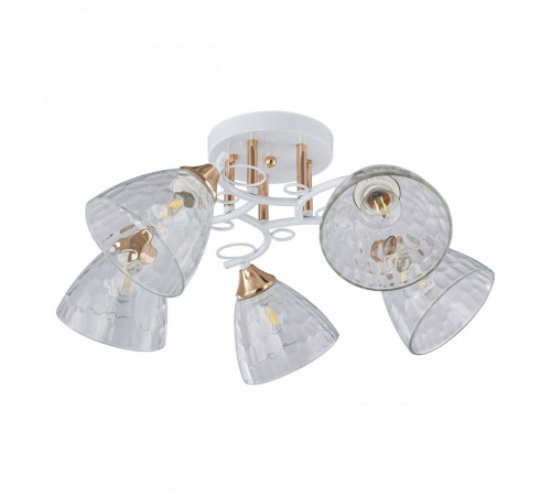 Потолочная люстра Arte Milano Amalfi 321395/5A WH+FG Потолочная люстра Arte Milano Amalfi 321395/5A WH+FG