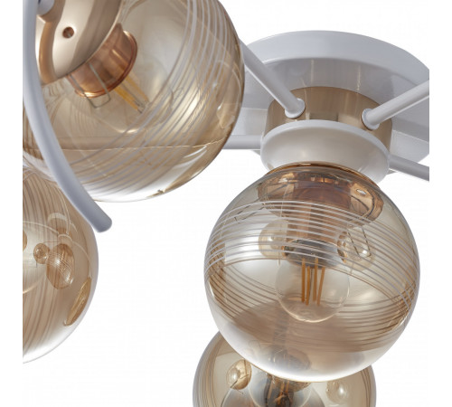 Потолочная люстра Arte Milano Amalfi 326208/5+1 WH+FG