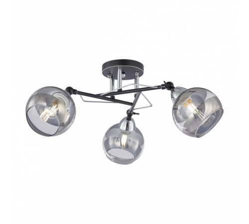 Потолочная люстра Arte Milano Amalfi 323685/3B BK+CR Потолочная люстра Arte Milano Amalfi 323685/3B BK+CR