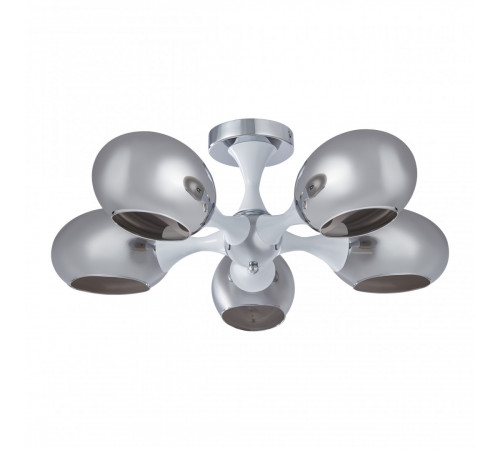 Потолочная люстра Arte Milano Napoli 329408/5 CR+WH Потолочная люстра Arte Milano Napoli 329408/5 CR+WH