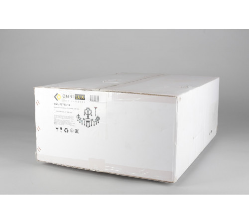 Подвесная люстра Omnilux Grosseto OML-77733-12 Подвесная люстра Omnilux Grosseto OML-77733-12